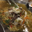 Steam squid with garlic and chili #burpple #bkk
