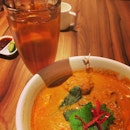 Less coco taste a bit more spicy but more flavorful curry Laksa #MYfoodadventure #MYmalaysianadventure authentic  it is!