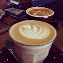 A Latte to Start My Day~ #saturday #brunch #coffee #latte #cappuccino #the #brew #houze #cafe #jessie #lyekx