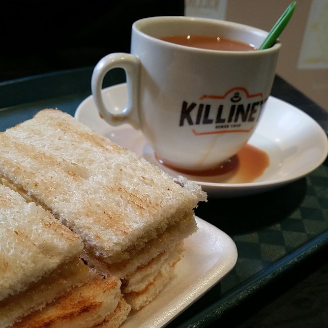 #Killiney Kaya Toast and Tea to start the day.