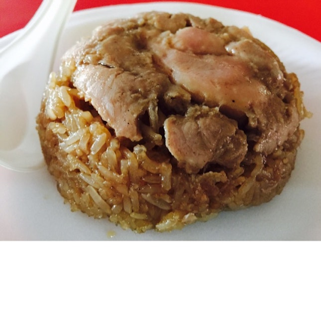 Glutinous Rice With Pork And Chicken 