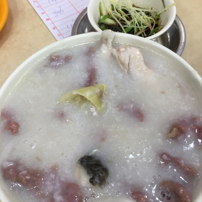 Fish Belly And Beef Congee