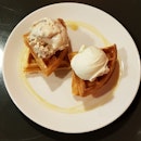 Waffles With Ice Cream 