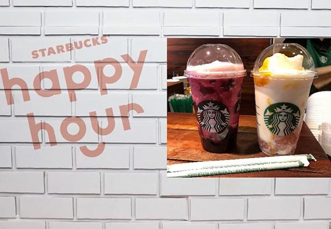 Is #StarbucksSG happy hour time!