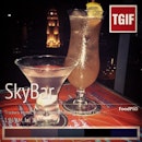 Lychee rose & Singapore sling ❤❤ #FoodPix #cocktail #instalove #instadaily #instamood #tgif #drink #life #night #relaxing