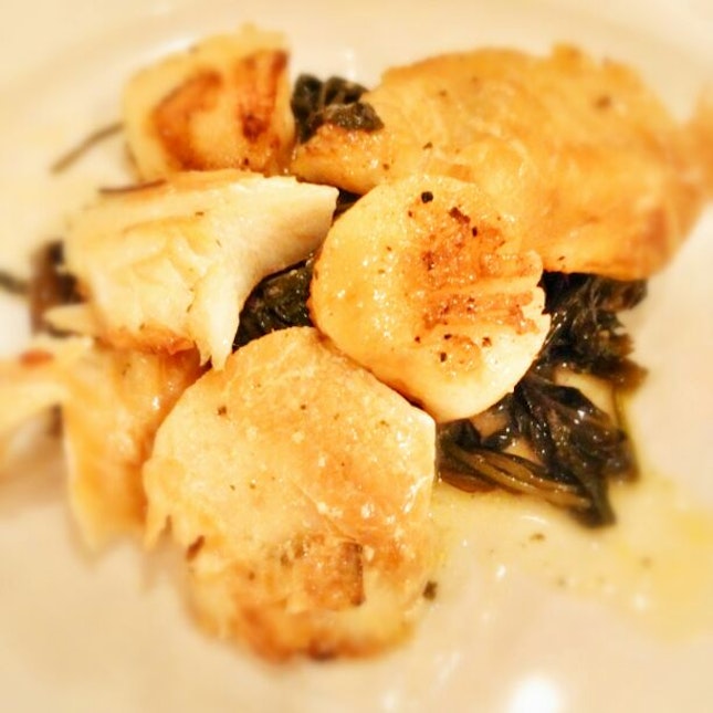 Scallop Grilled Fish