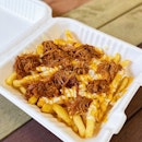 Pulled Pork Cheese Fries ($5.50).