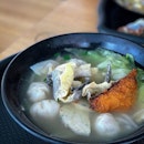 Happiness is when you can have this hand-made fishball mee tai mak soup all day, every day.