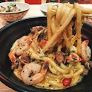 Udon tell me what to eat 
#AATeats #tomyam #seafood #udon #chowfunsg #burpple