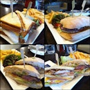 Steak Ciabatta and Club sandwich 🍴😋😋