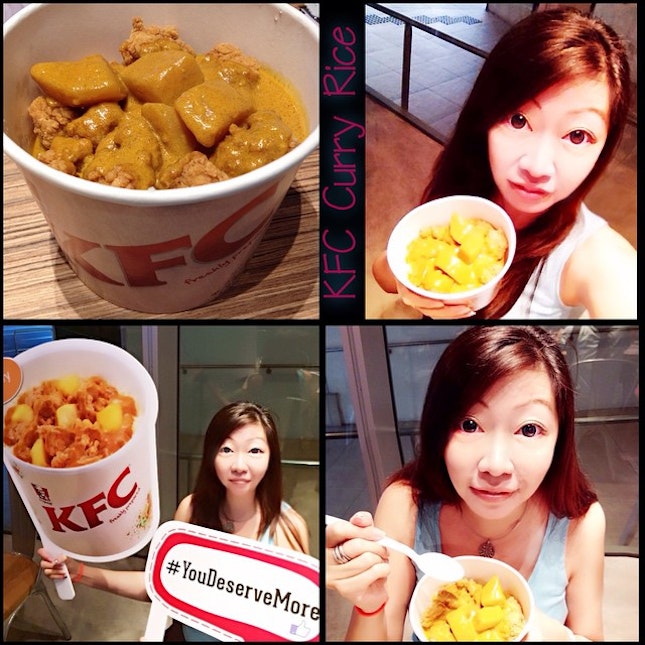 KFC NEW Curry Rice Bucket.