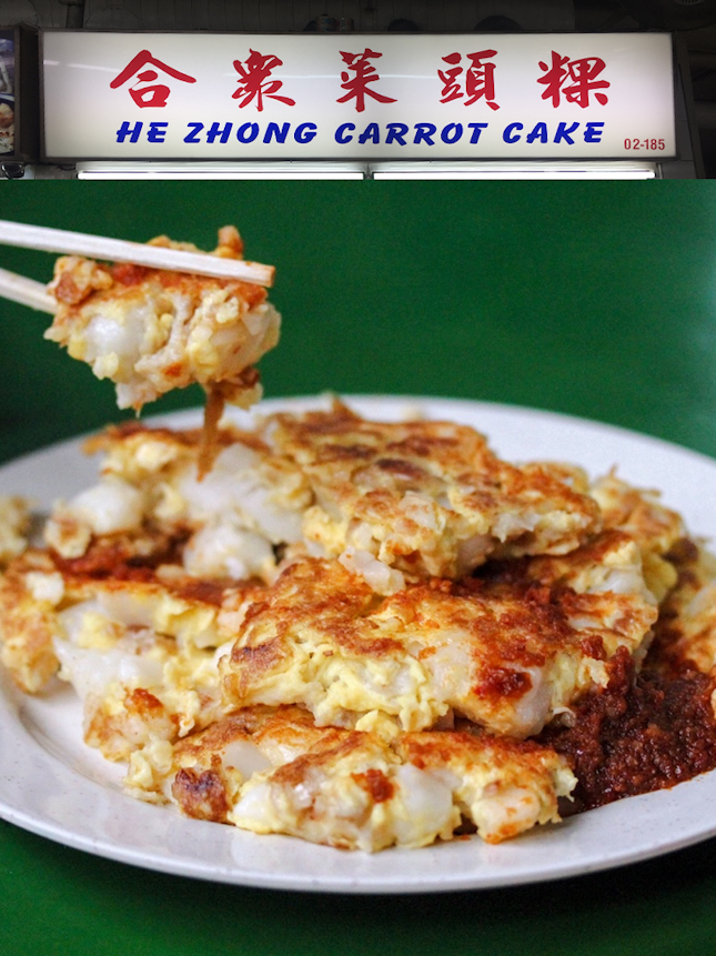 For Eggy White Carrot Cake with Chye Poh