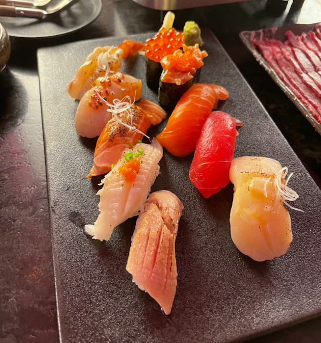 sen-ryo supreme sushi platter